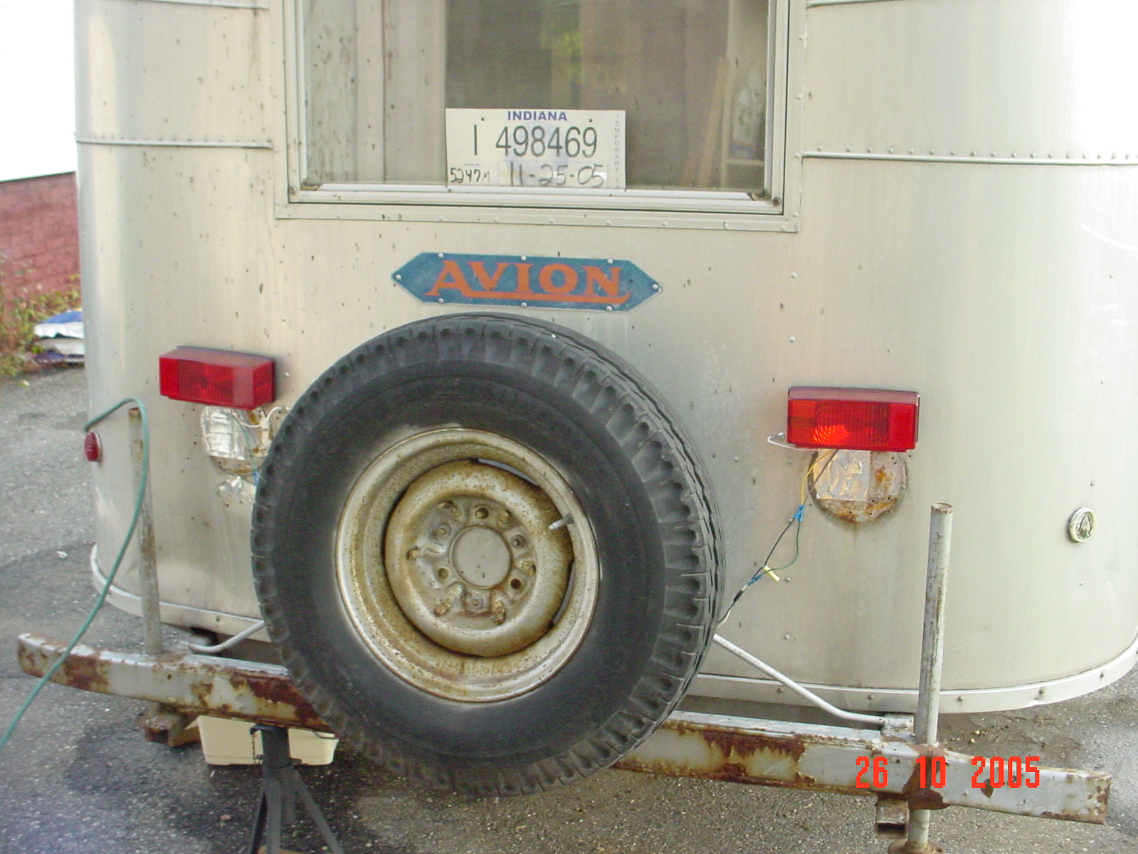 Rear of the Trailer