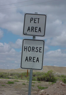 A sign of the times or place